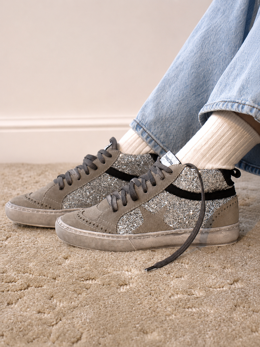 Morris plata glitter
