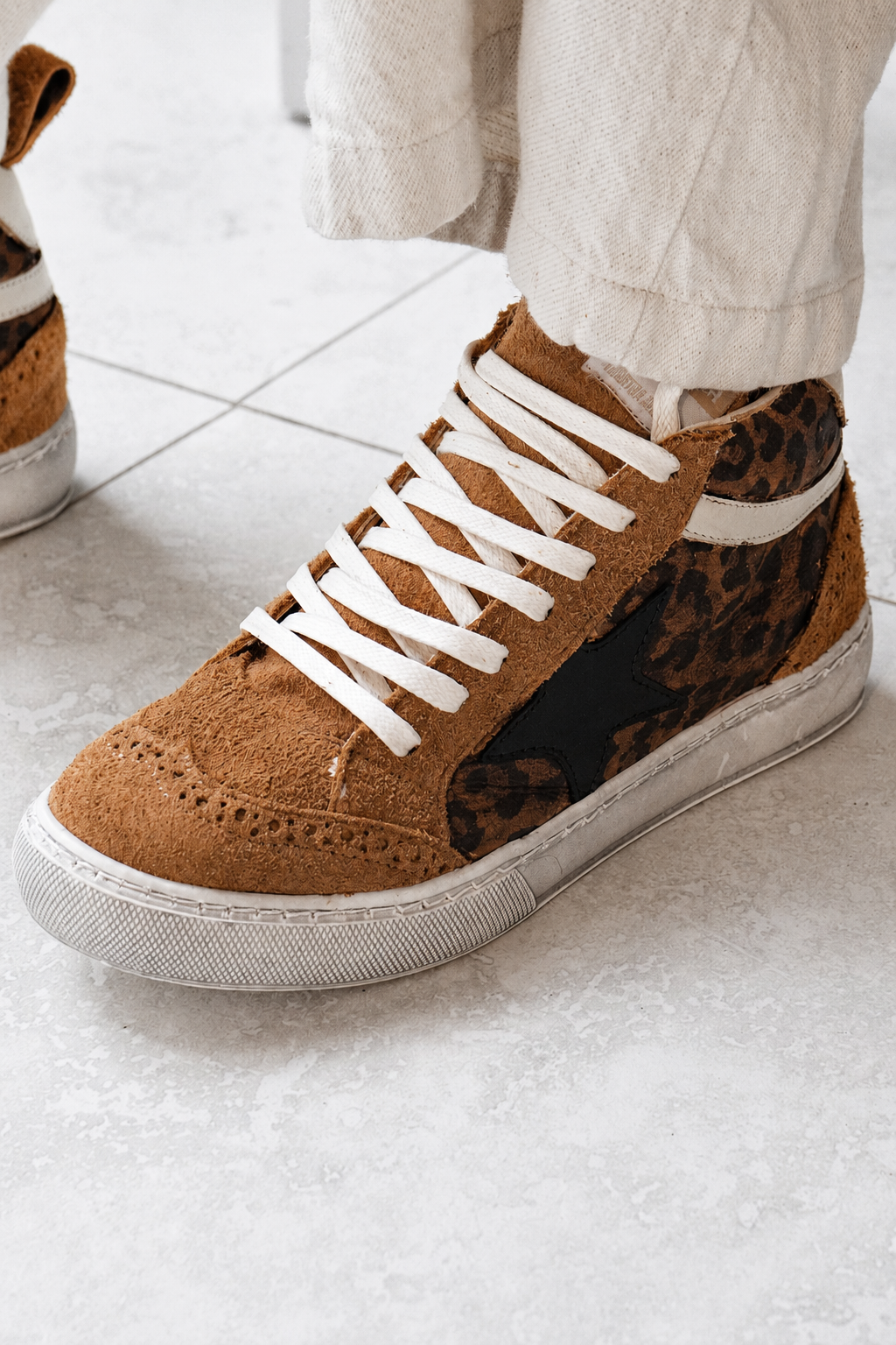 Morris cheta print choco