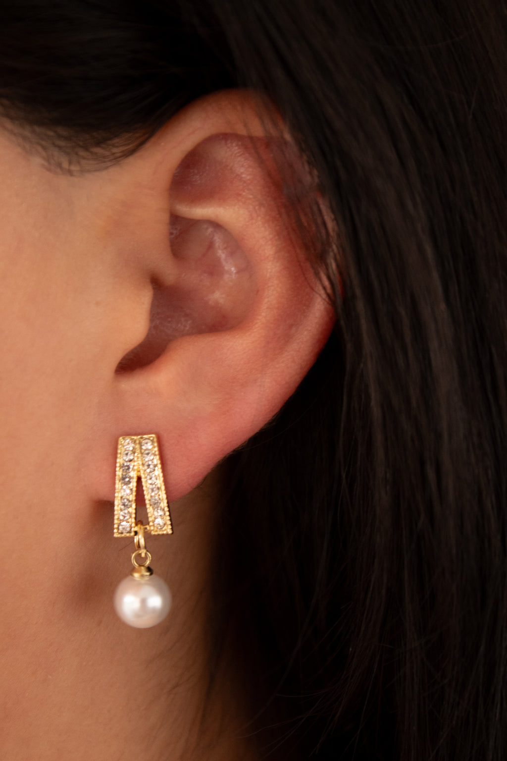 Aretes Olive Leaf Mini