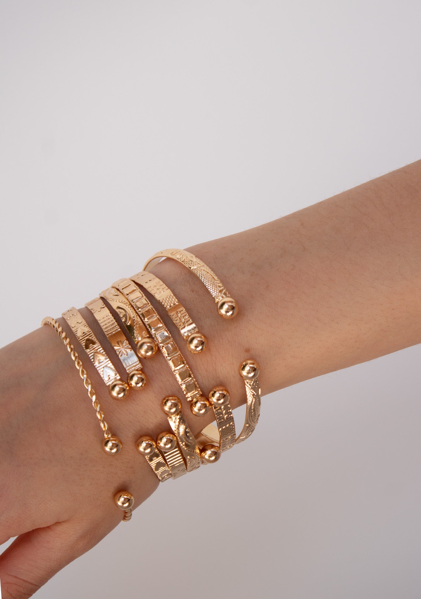 Helena Bracelets Stack