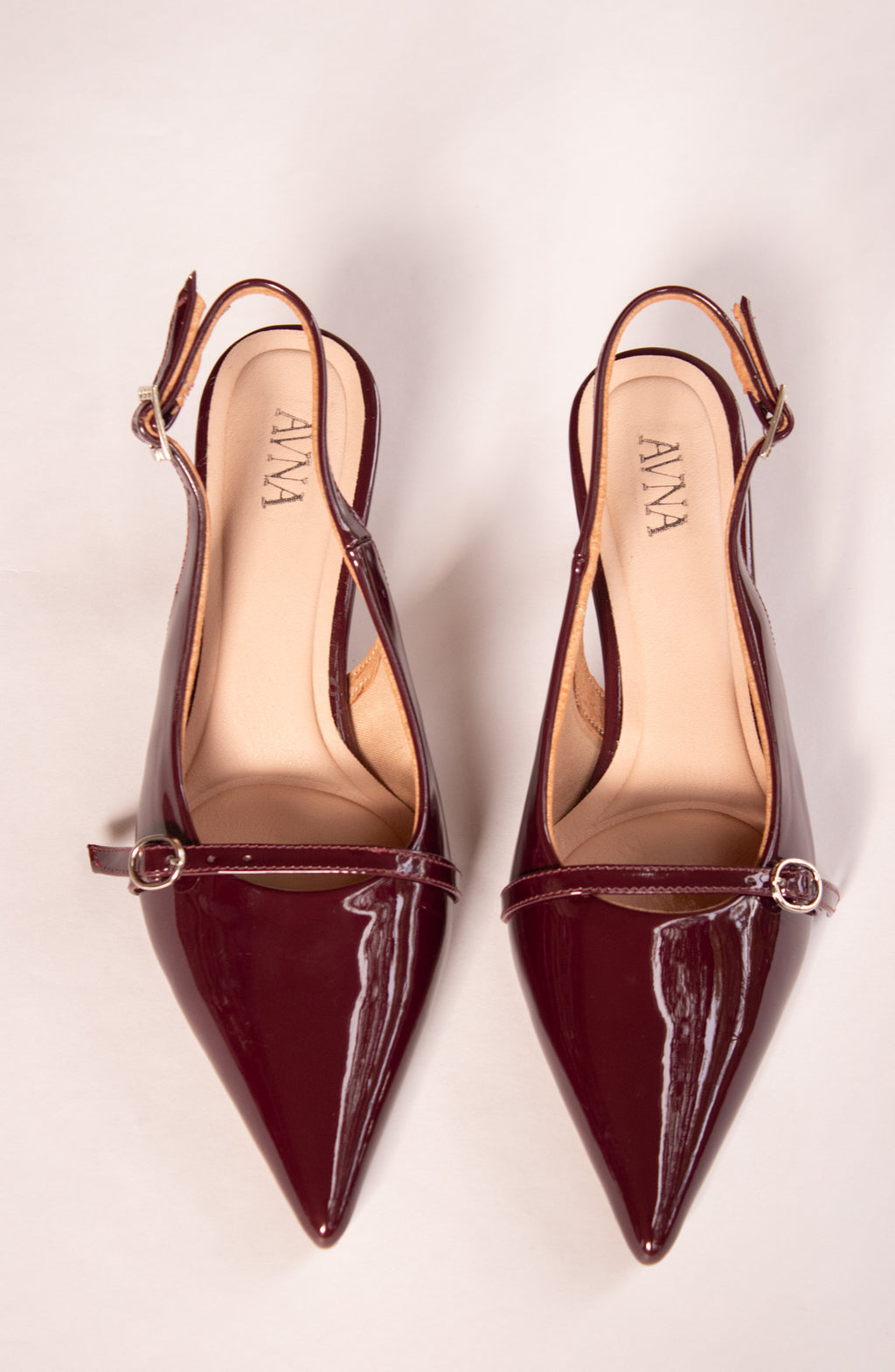 Stilletos Destalonado Tacón Bajo