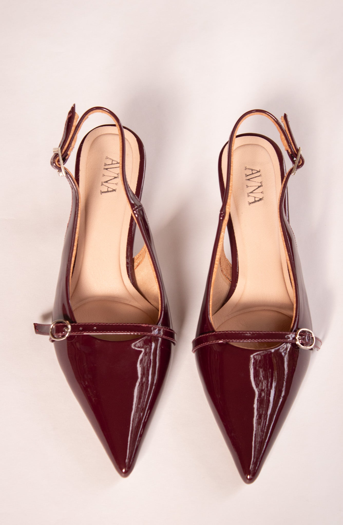 Stilletos Destalonado Tacón Bajo