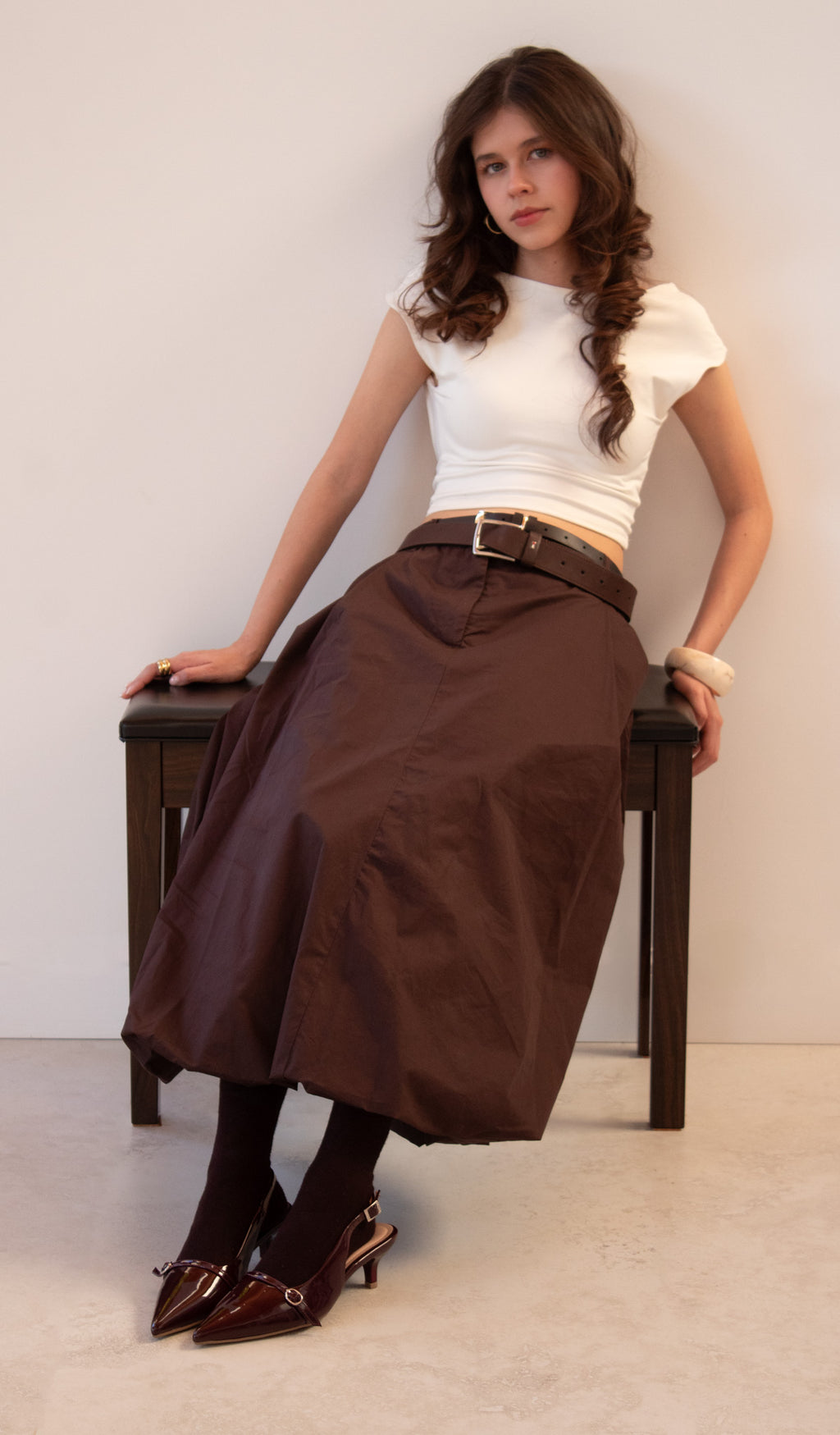 Stilletos Destalonado Tacón Bajo