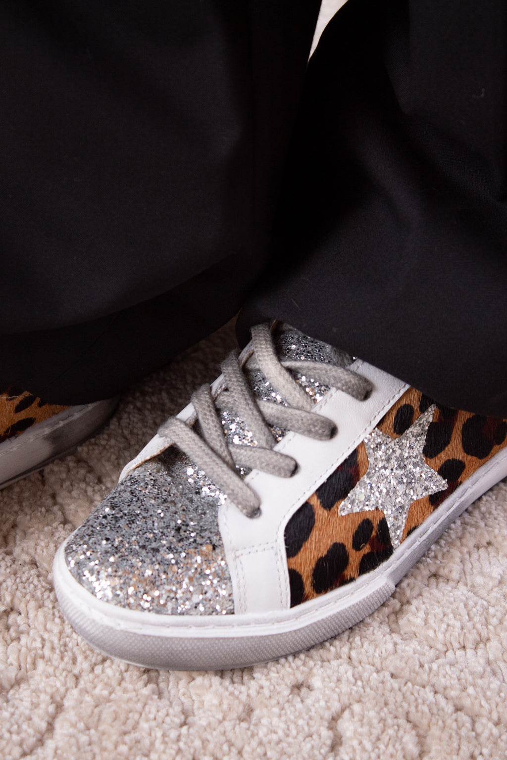 Zapatillas caroline pelo print
