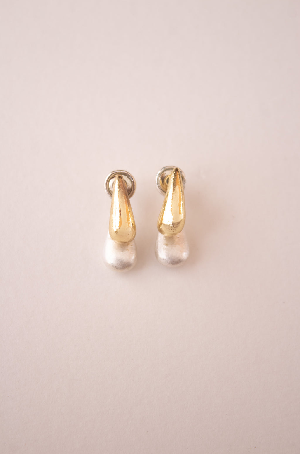 Aretes Vintage Fan Dorados